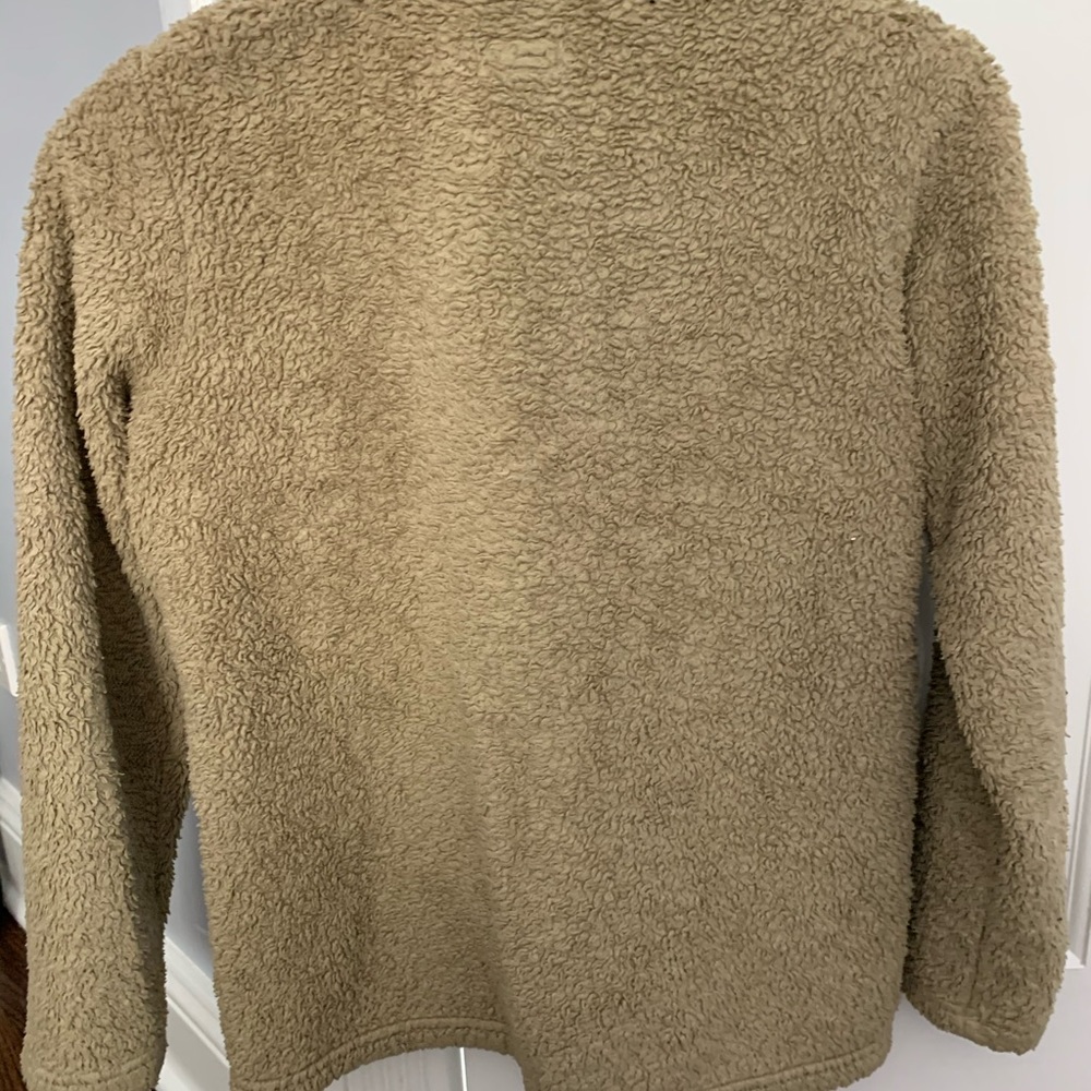 Girls’ Los Gatos 1/4-Zip Color: El Cap Khaki - Picture 3 of 3